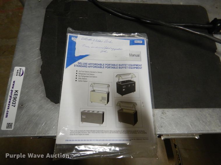 image for item KE9034 Vollrath  three well steam table