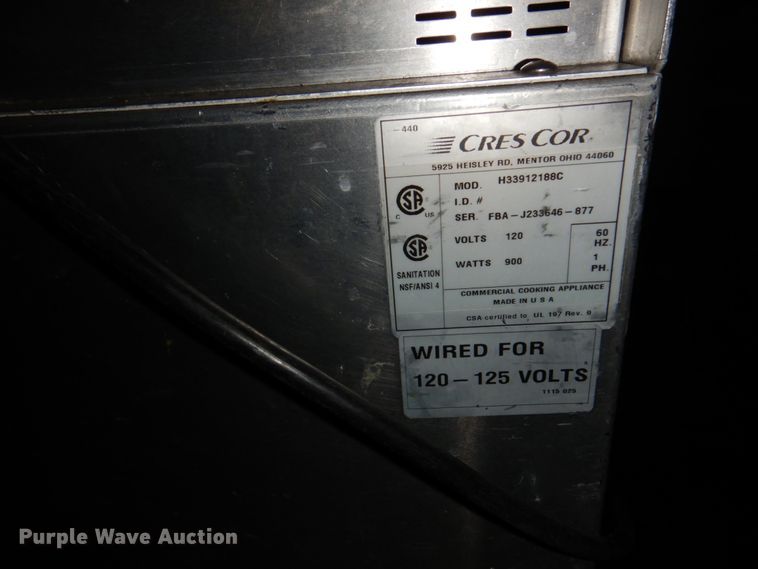 image for item KE9036 (2) CresCor hot boxes