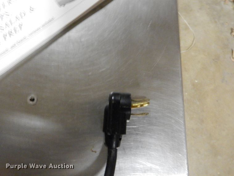 image for item KE9038 True  stainless steel refrigerator