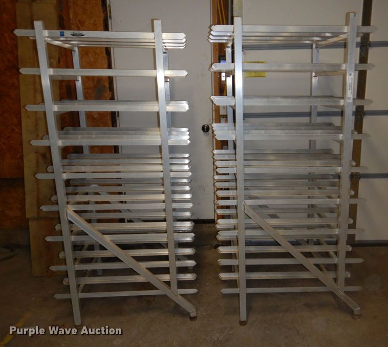image for item KE9041 (2) aluminum racks