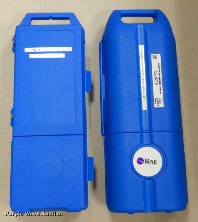 image for item KE9053 (2) gas calibration storage cases