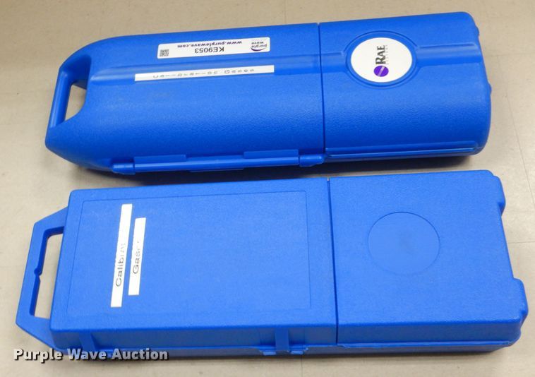 image for item KE9053 (2) gas calibration storage cases