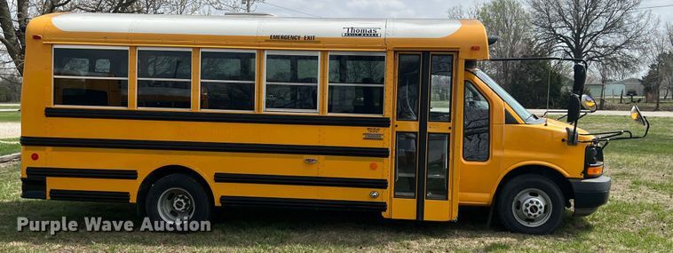 image for item KG9865 2012 GMC Savana  school bus