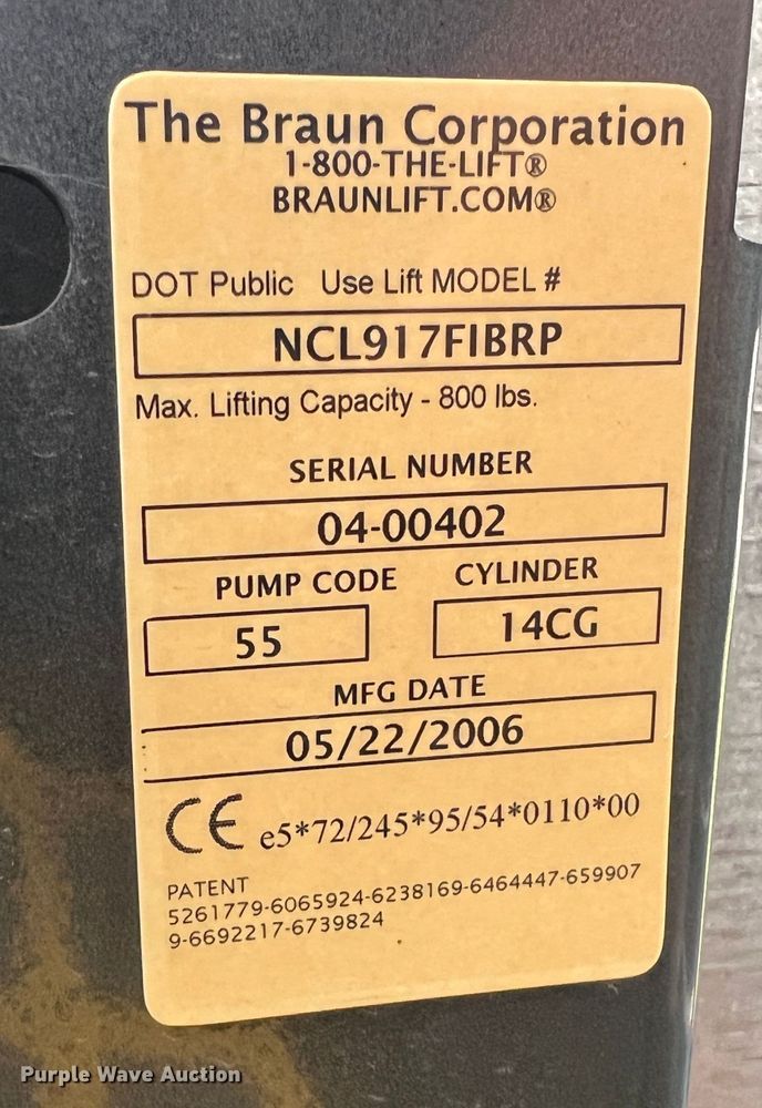 image for item KG9868 2007 Ford E450  school bus