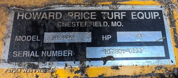 image for item KG9884 Howard Price H1280T  lawn mower