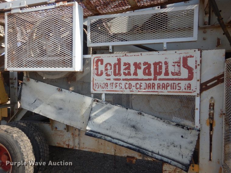 image for item KT9021 1957 Cedarapids 1036  crusher