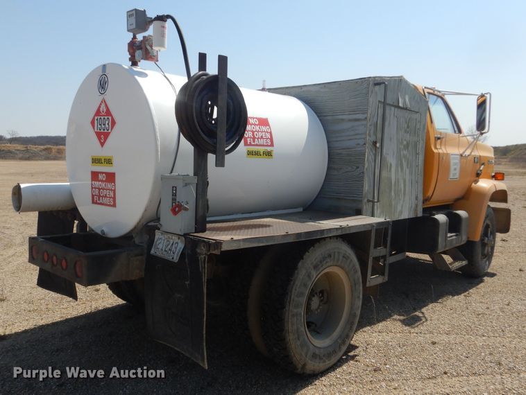 image for item KT9028 1981 Chevrolet Kodiak  flatbed truck