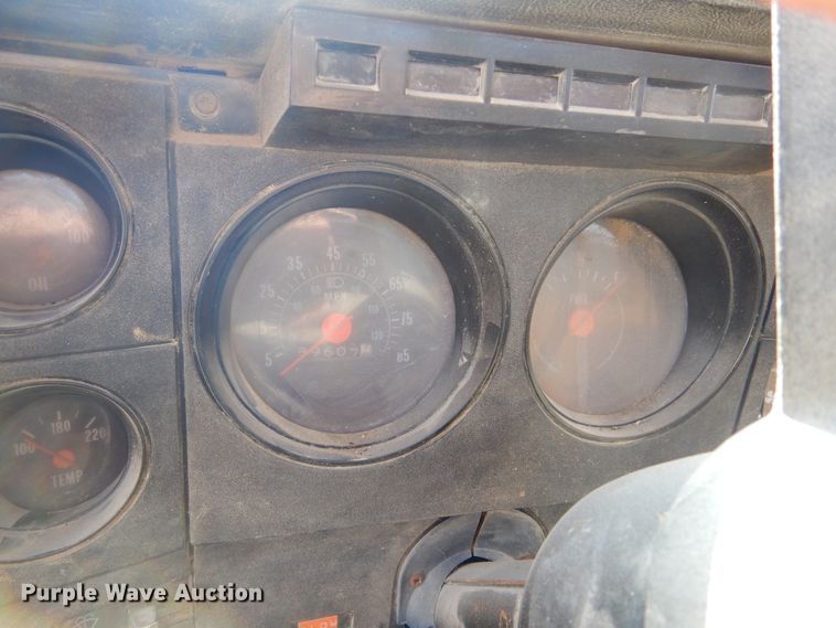 image for item KT9028 1981 Chevrolet Kodiak  flatbed truck