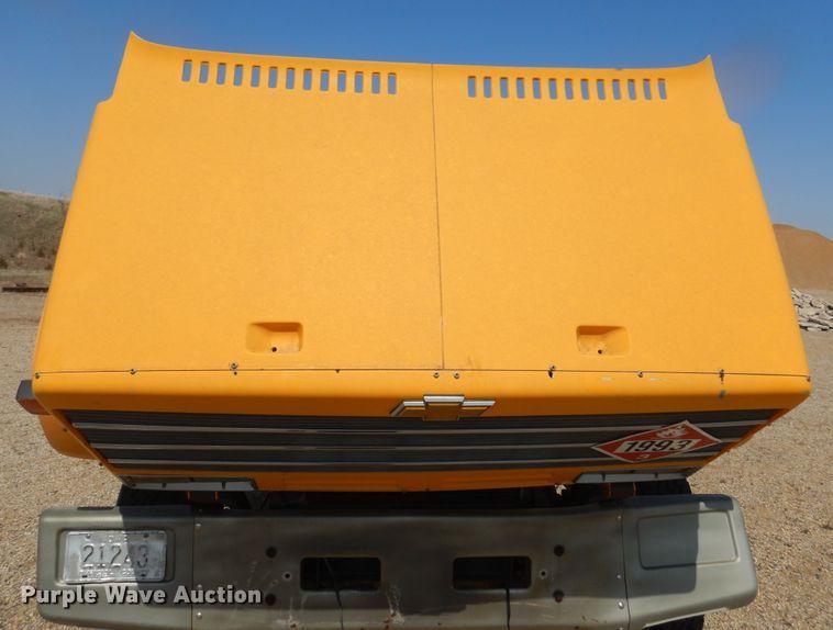 image for item KT9028 1981 Chevrolet Kodiak  flatbed truck