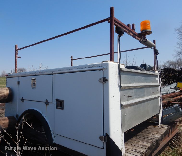 image for item KT9041 Northwest Bodies  fiberglass utility bed