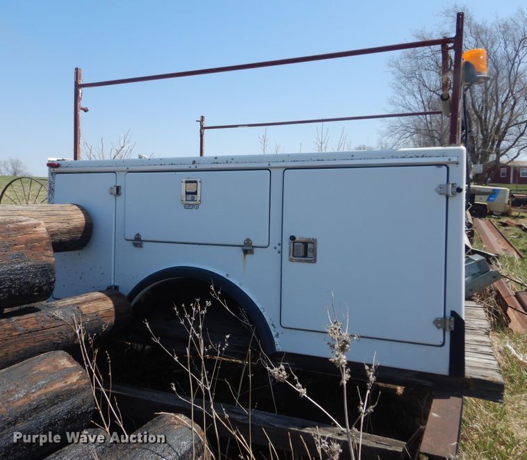 image for item KT9041 Northwest Bodies  fiberglass utility bed