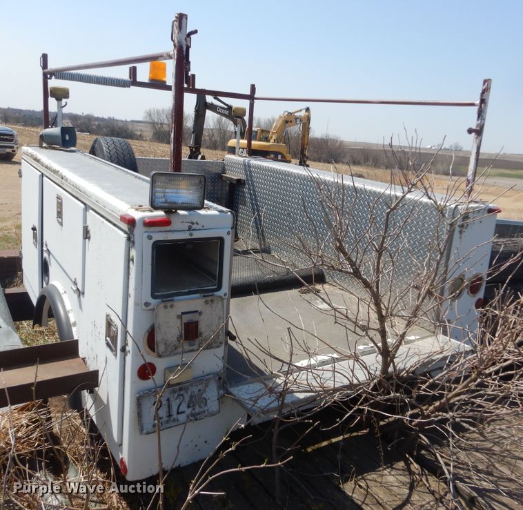 image for item KT9041 Northwest Bodies  fiberglass utility bed