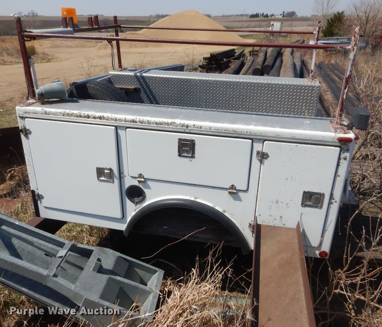 image for item KT9041 Northwest Bodies  fiberglass utility bed