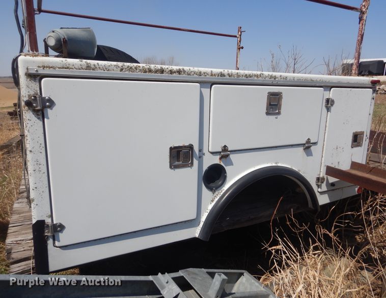 image for item KT9041 Northwest Bodies  fiberglass utility bed