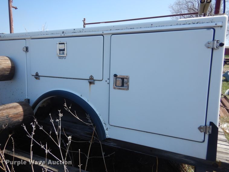 image for item KT9041 Northwest Bodies  fiberglass utility bed