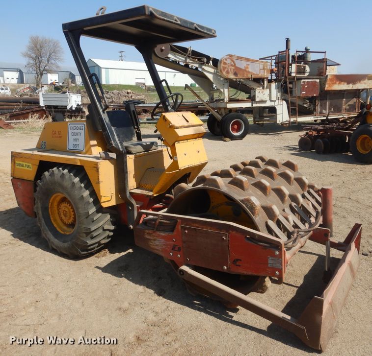 image for item KT9043 Dynapac CA12  single drum roller