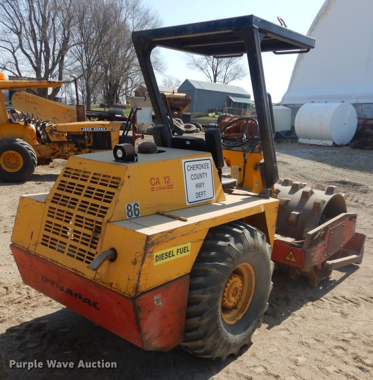 image for item KT9043 Dynapac CA12  single drum roller