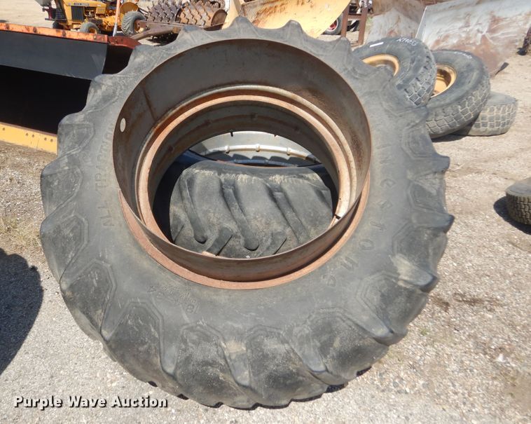 image for item KT9048 (2) 18.4-34 tires