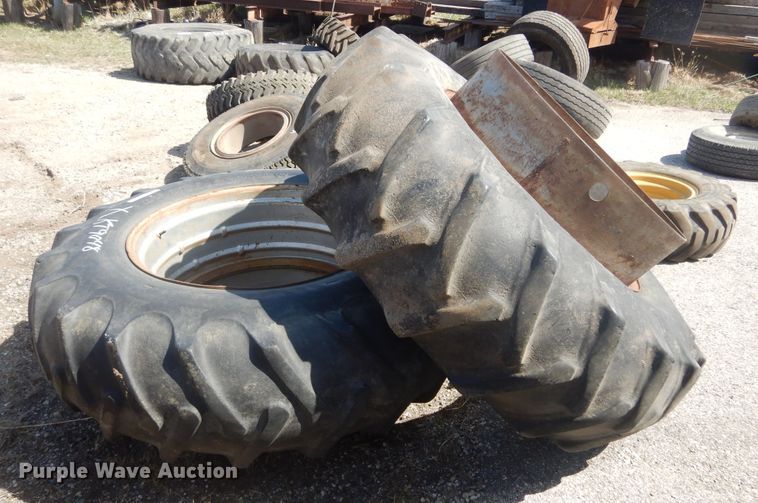 image for item KT9048 (2) 18.4-34 tires