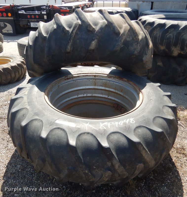 image for item KT9048 (2) 18.4-34 tires