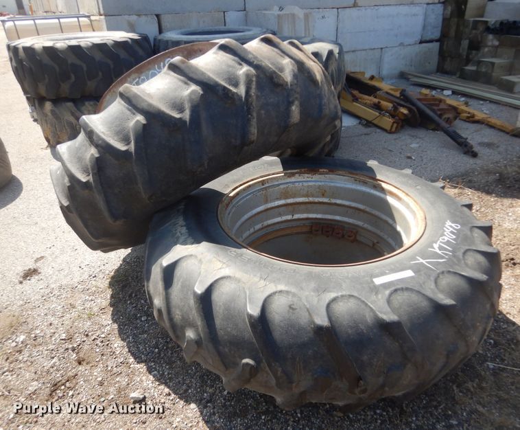 image for item KT9048 (2) 18.4-34 tires