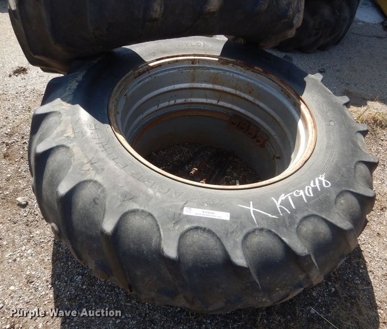 image for item KT9048 (2) 18.4-34 tires