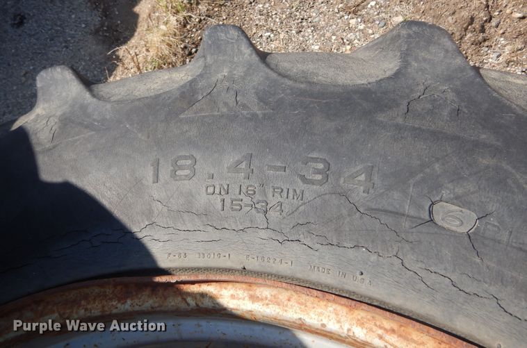 image for item KT9048 (2) 18.4-34 tires