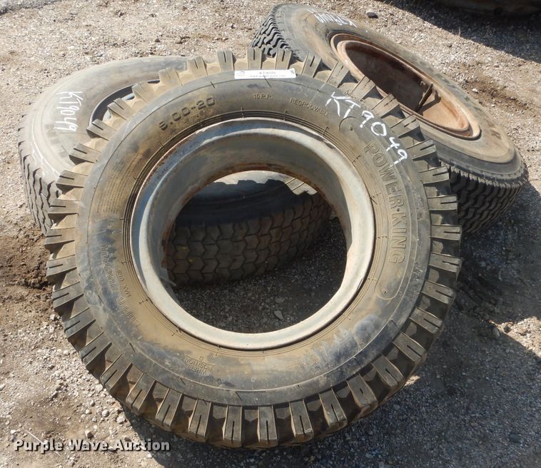 image for item KT9049 (3) tires and wheels