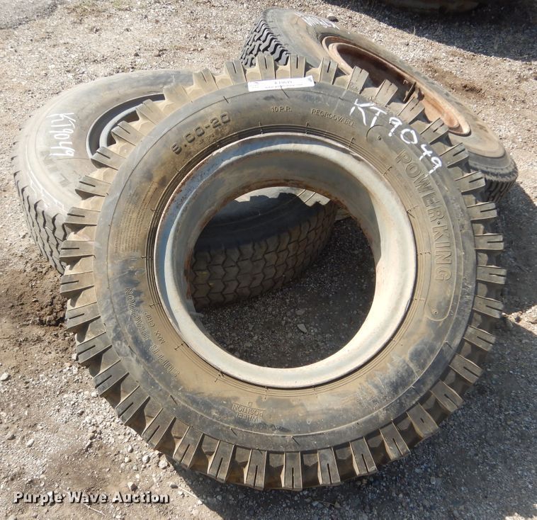 image for item KT9049 (3) tires and wheels