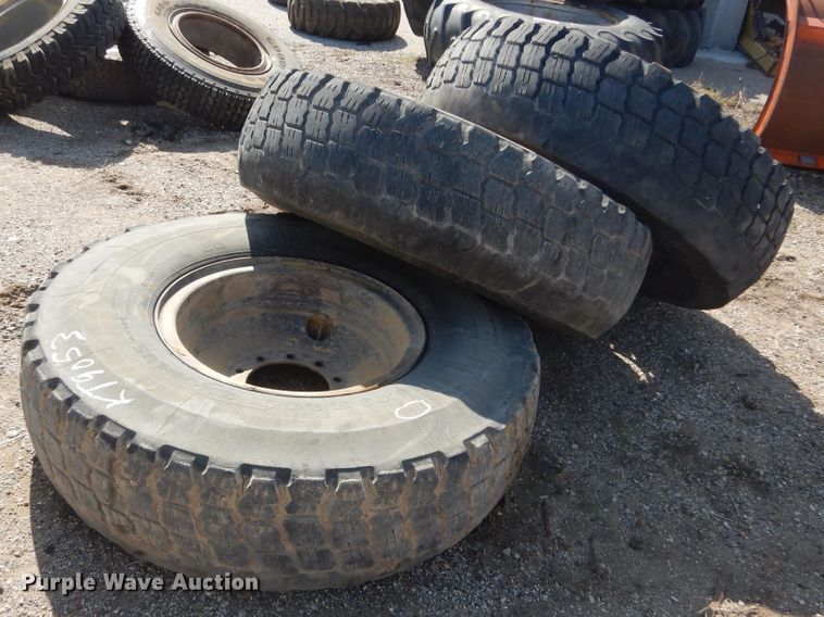 image for item KT9053 (3) 14.00R24  tires and wheels