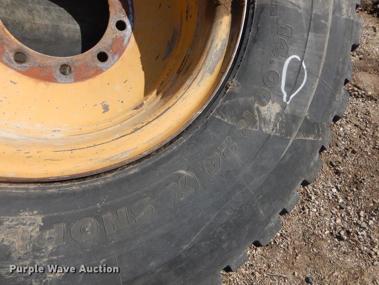 image for item KT9053 (3) 14.00R24  tires and wheels