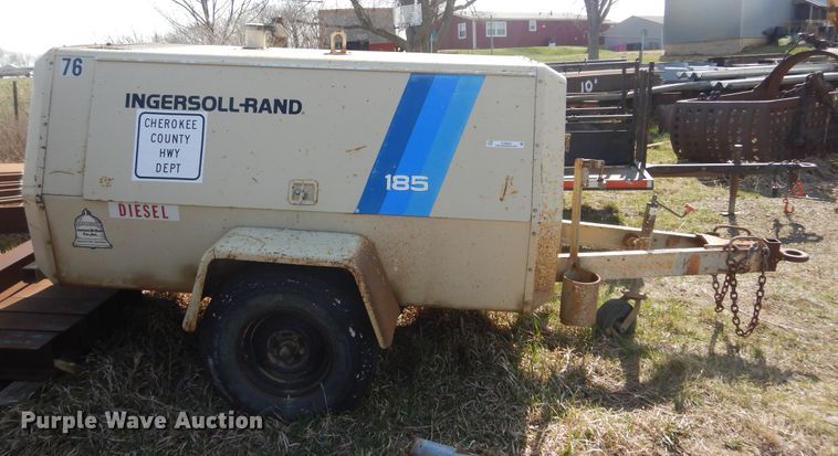 image for item KT9054 Ingersoll Rand 185  air compressor