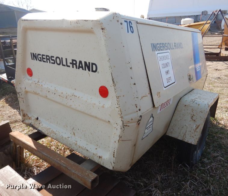 image for item KT9054 Ingersoll Rand 185  air compressor
