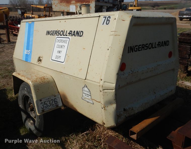 image for item KT9054 Ingersoll Rand 185  air compressor
