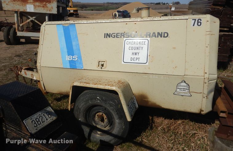 image for item KT9054 Ingersoll Rand 185  air compressor