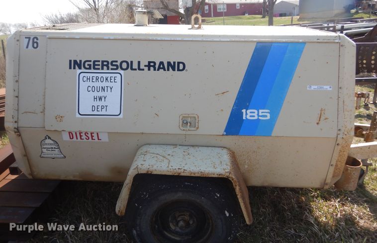 image for item KT9054 Ingersoll Rand 185  air compressor