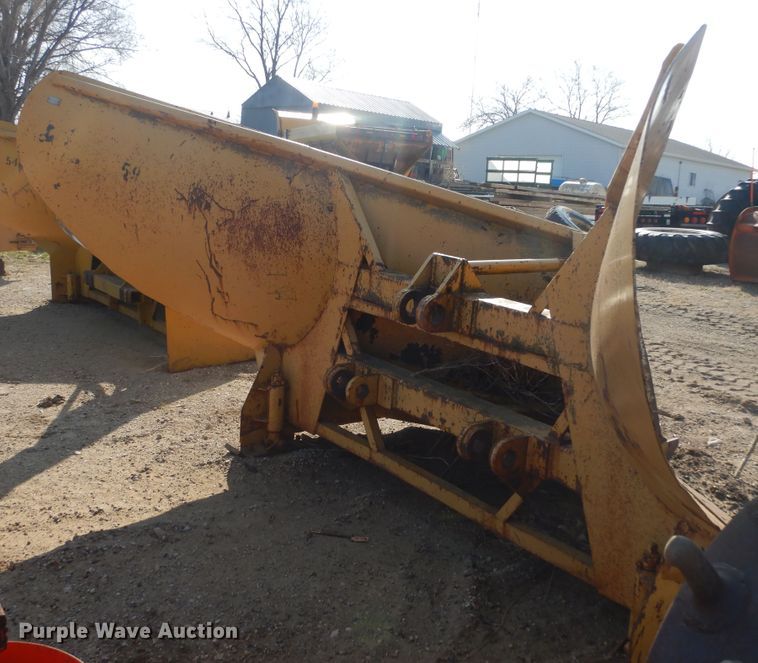image for item KT9062 Caterpillar  12' 8"W snow plow