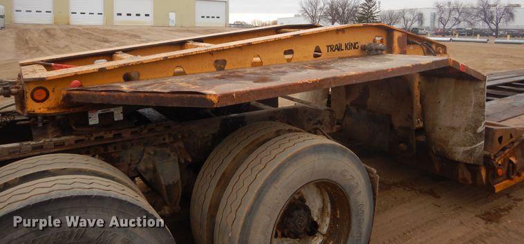 image for item KT9091 2000 Trail King TK-110-HDG  lowboy equipment trailer