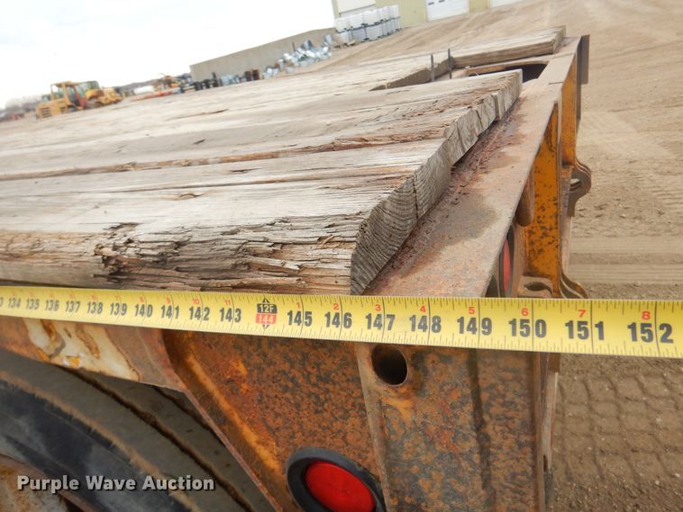 image for item KT9091 2000 Trail King TK-110-HDG  lowboy equipment trailer