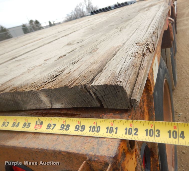 image for item KT9091 2000 Trail King TK-110-HDG  lowboy equipment trailer