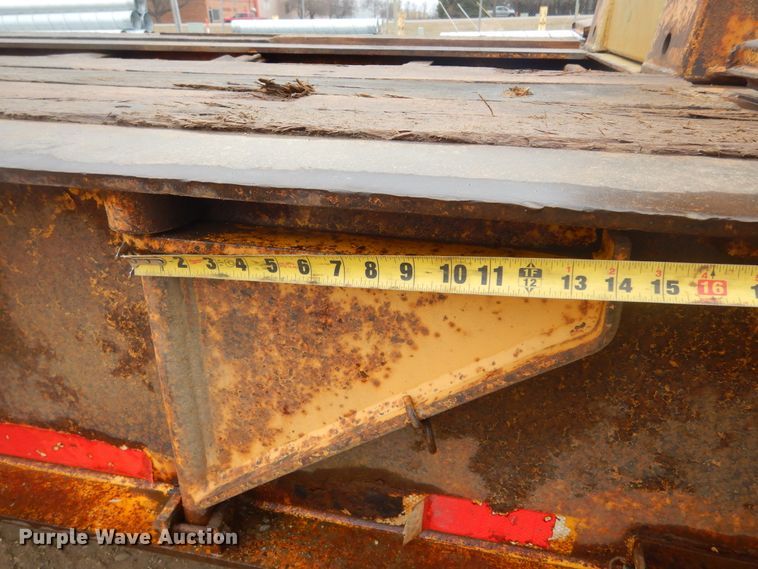 image for item KT9091 2000 Trail King TK-110-HDG  lowboy equipment trailer