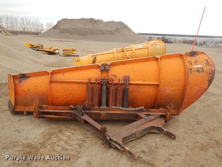 image for item KT9096 11' 6" W snow plow