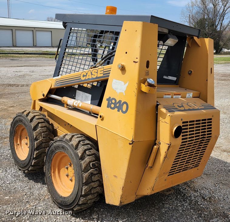 image for item KT9722 1998 Case 1840  skid steer loader