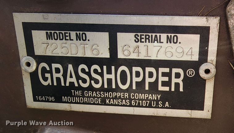 image for item KT9726 Grasshopper 725D  ZTR lawn mower