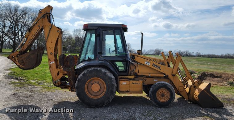 image for item KT9730 1998 Case 580L  backhoe