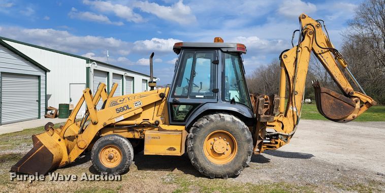 image for item KT9730 1998 Case 580L  backhoe