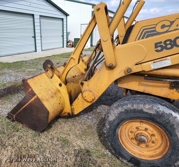 image for item KT9730 1998 Case 580L  backhoe