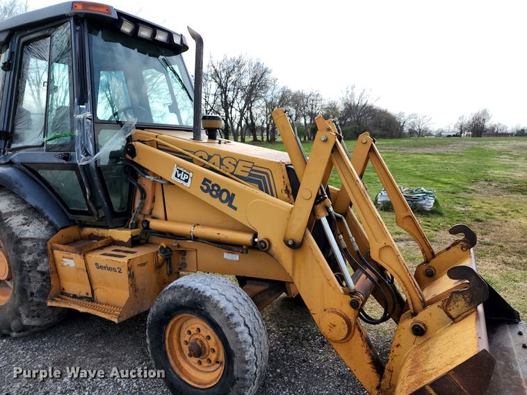 image for item KT9730 1998 Case 580L  backhoe