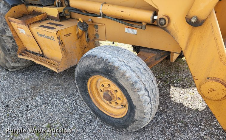 image for item KT9730 1998 Case 580L  backhoe