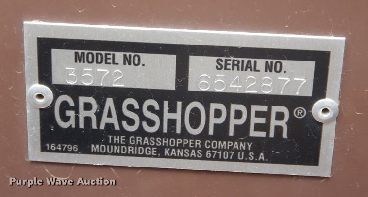 image for item LJ9966 Grasshopper 932  ZTR lawn mower